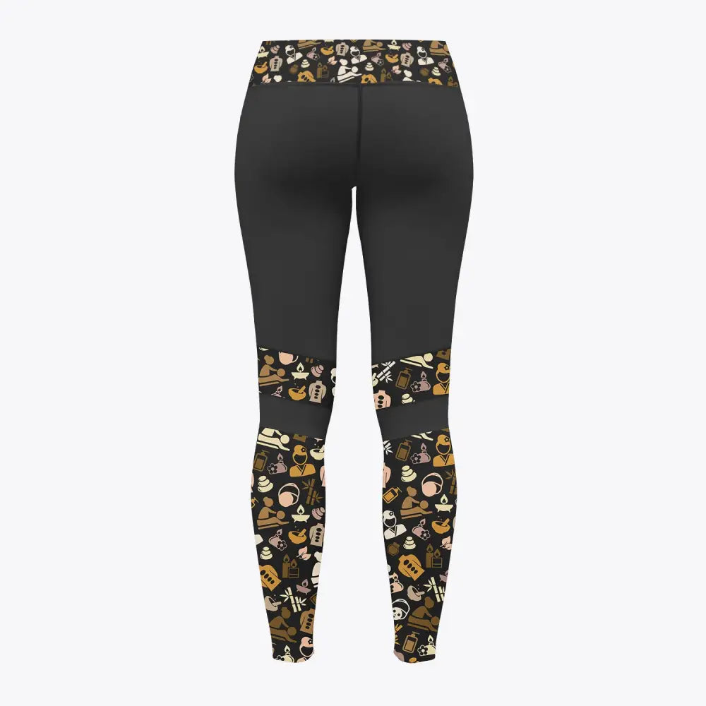 Women Clothing Massage Therapist Sportwear Legging Pants For
