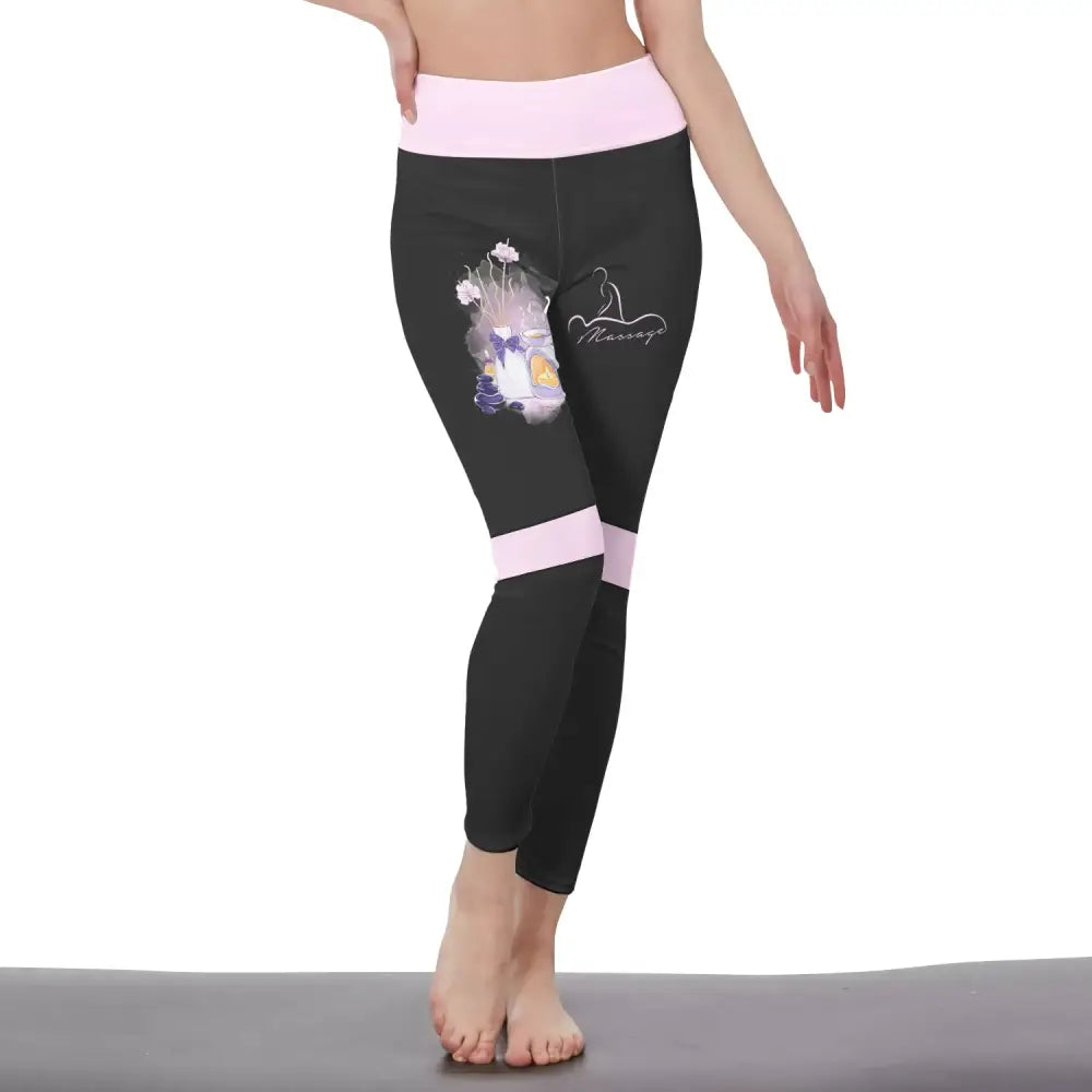 Women Clothing Massage Therapist Sportwear Legging Pants For S