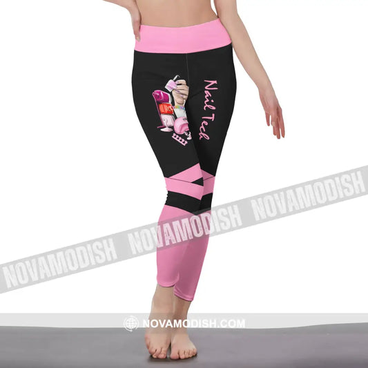 Women Clothing Nail Tech Sportwear Legging Pants For S