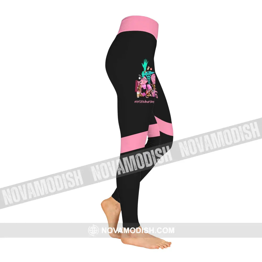 Women Clothing Nurse Sportwear Cna Life Legging Pants For