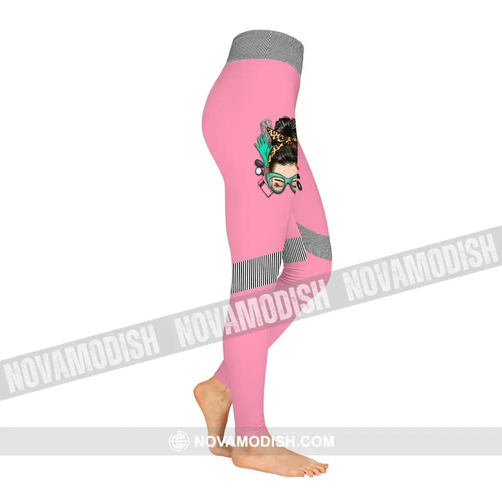 Women Clothing Nurse Sportwear Cna Life Legging Pants For