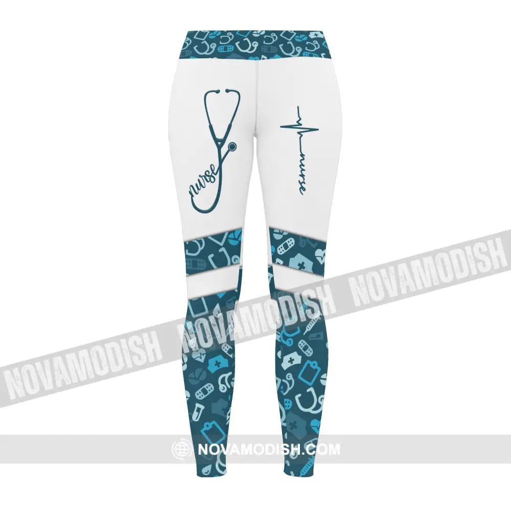 Women Clothing Nurse Sportwear Legging Pants For