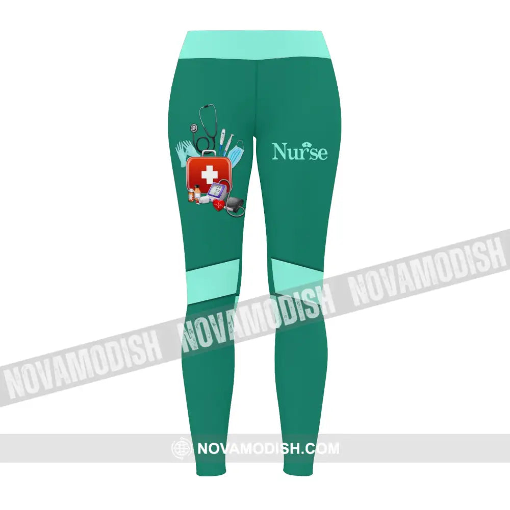 Women Clothing Nurse Sportwear Legging Pants For