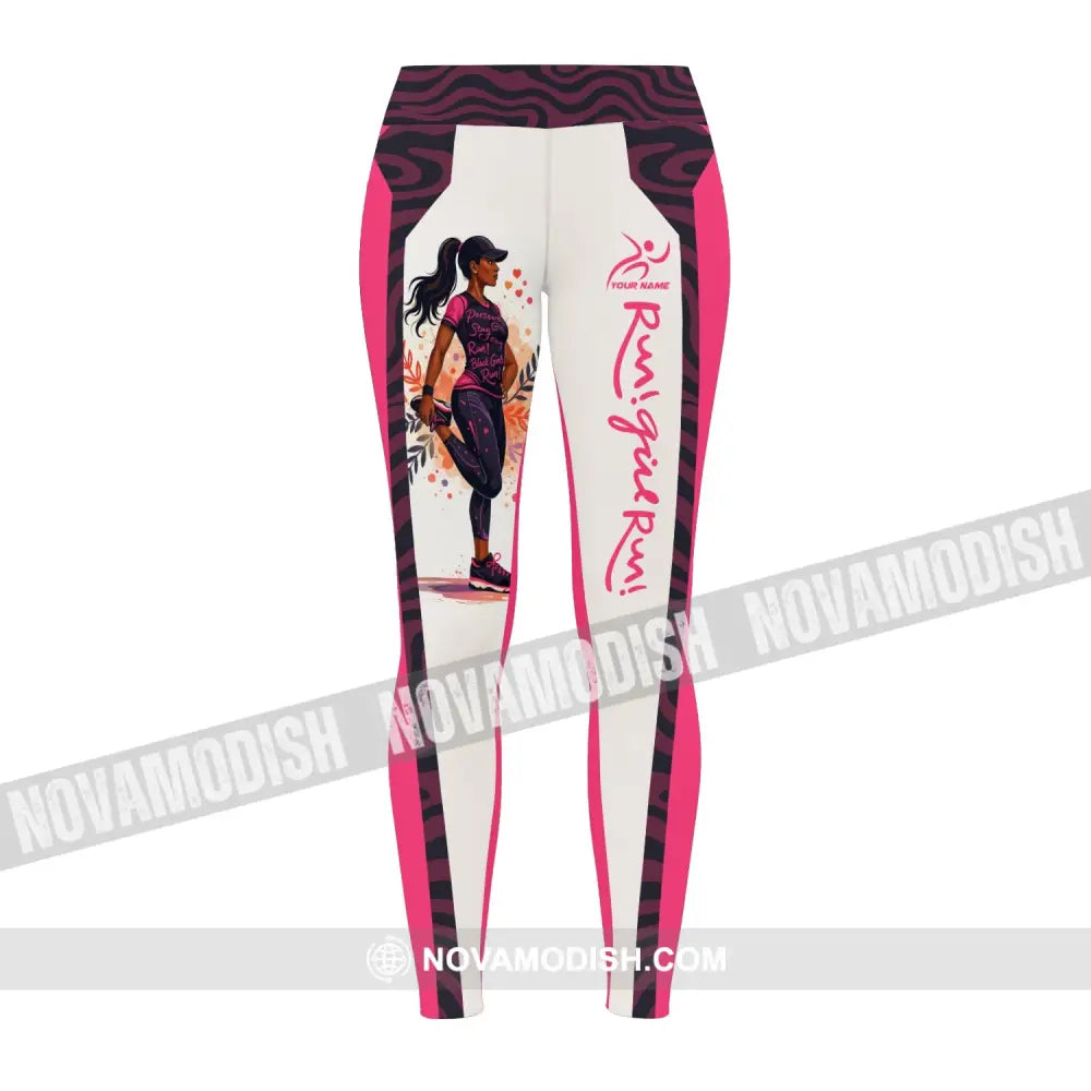 Women Pants - Custom Run Girl Run Sport Pants Pants