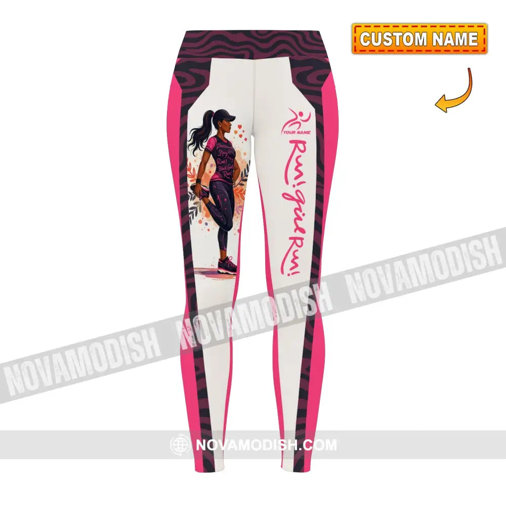 Women Pants - Custom Run Girl Run Sport Pants S Pants