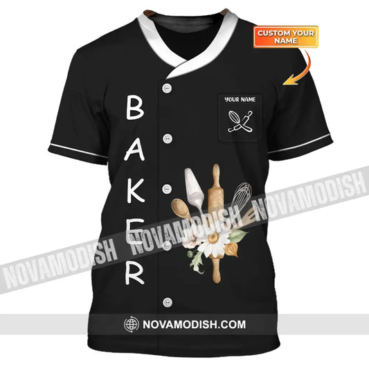 Women Shirt Baking Lover Baker Hoodie Sportwear T-Shirt / S