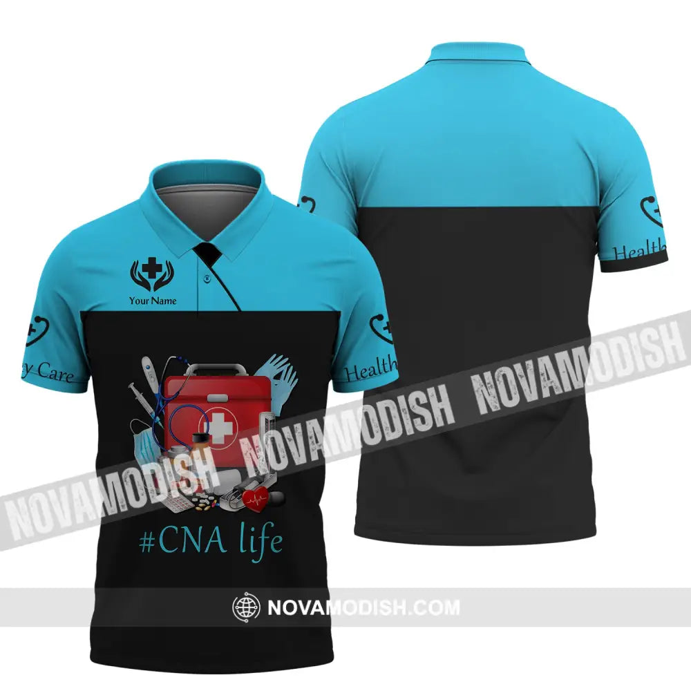 Women Shirt Cna Life T-Shirt For Nurses Polo / S