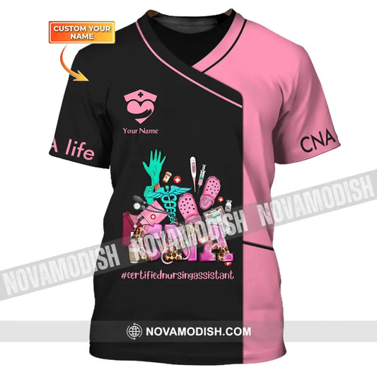 Women Shirt Cna Life T-Shirt For Nurses / S