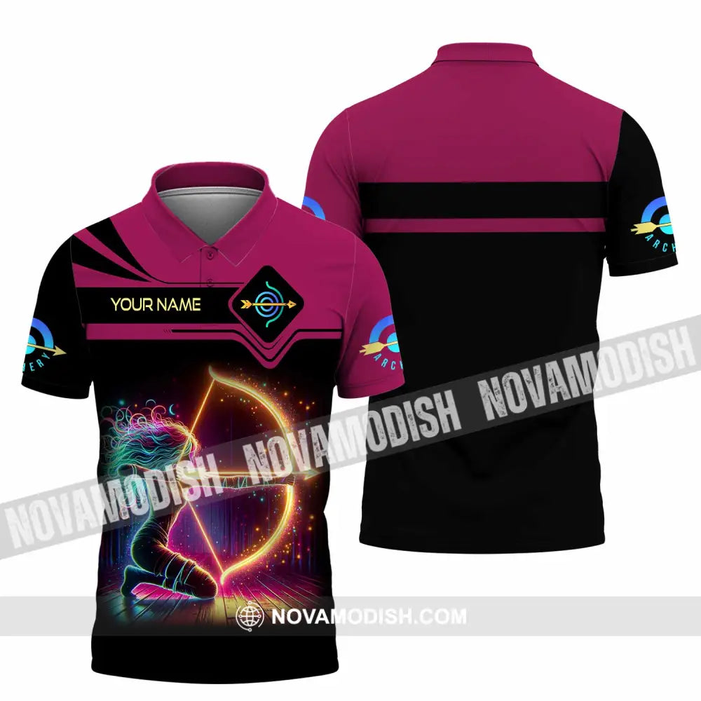 Women Shirt - Custom Archery Shirt Polo Shirt / S T-shirt