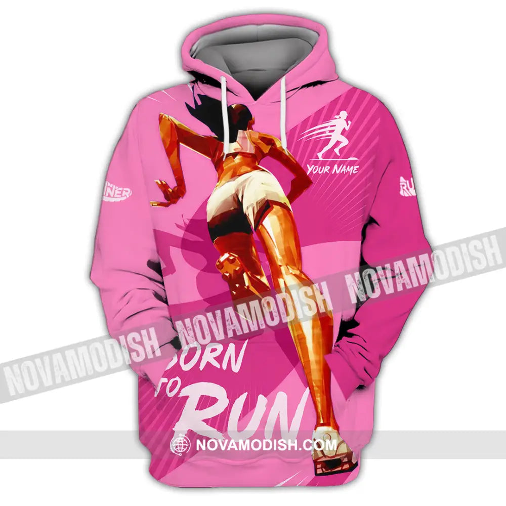 Women Shirt - Custom Born To Run Shirt - Hoodie / S - T-shirt