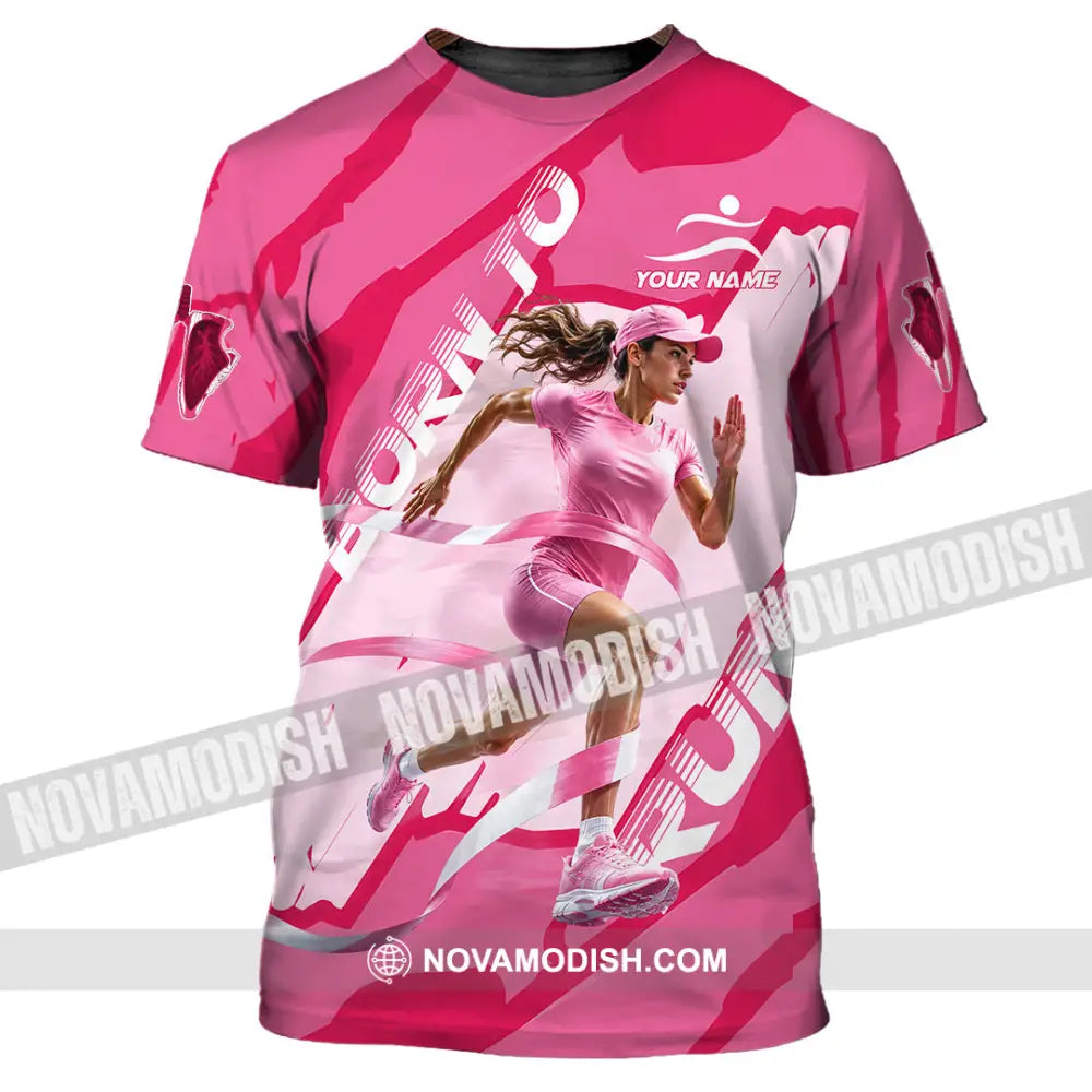 Women Shirt - Custom Born To Run Shirt - T-Shirt / S - T-shirt