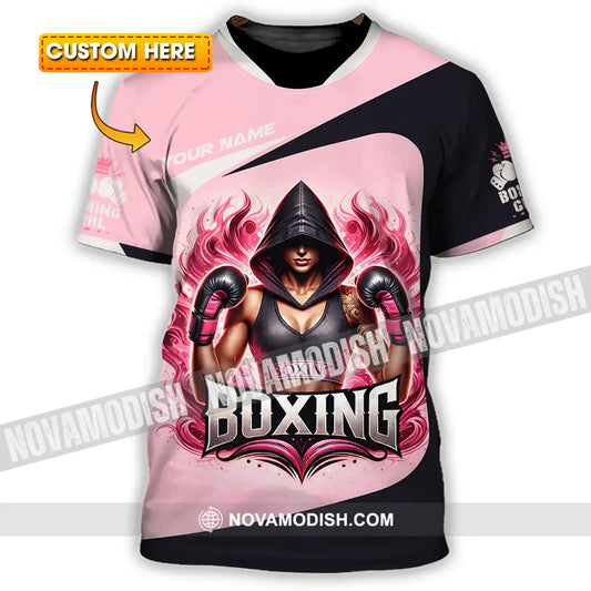 Women Shirt - Custom Boxing 3D Shirt T-shirt