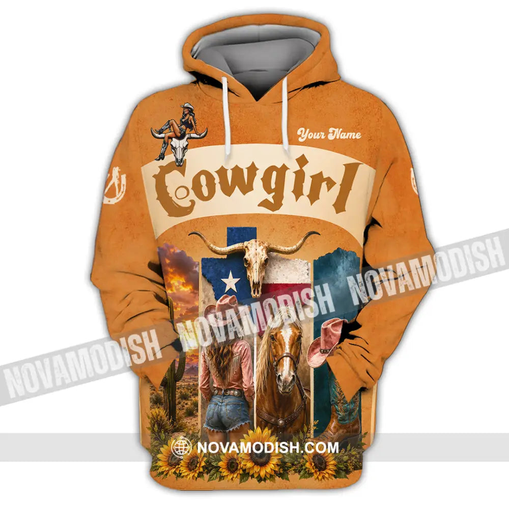 Women Shirt - Custom Cowgirl Shirt - Hoodie / S - T-shirt