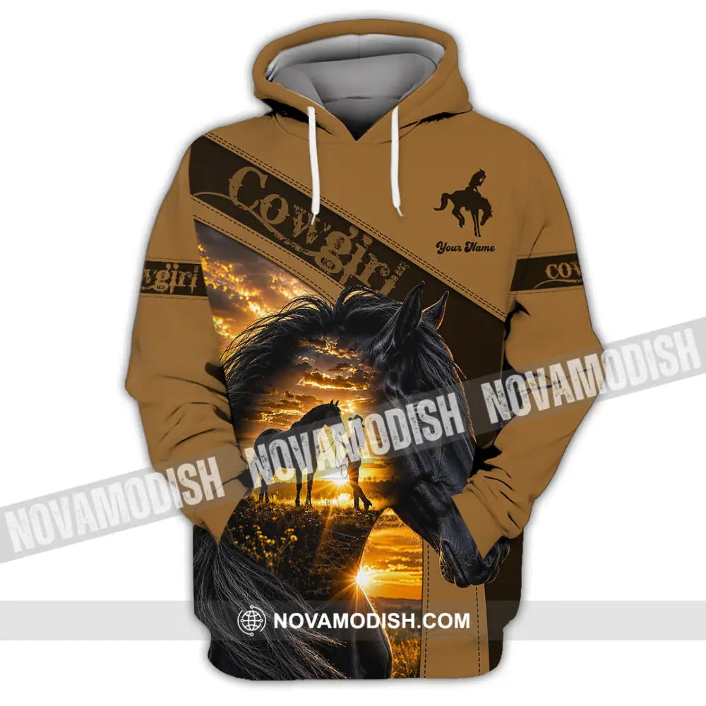 Women Shirt - Custom Cowgirl Shirt - Hoodie / S - T-shirt