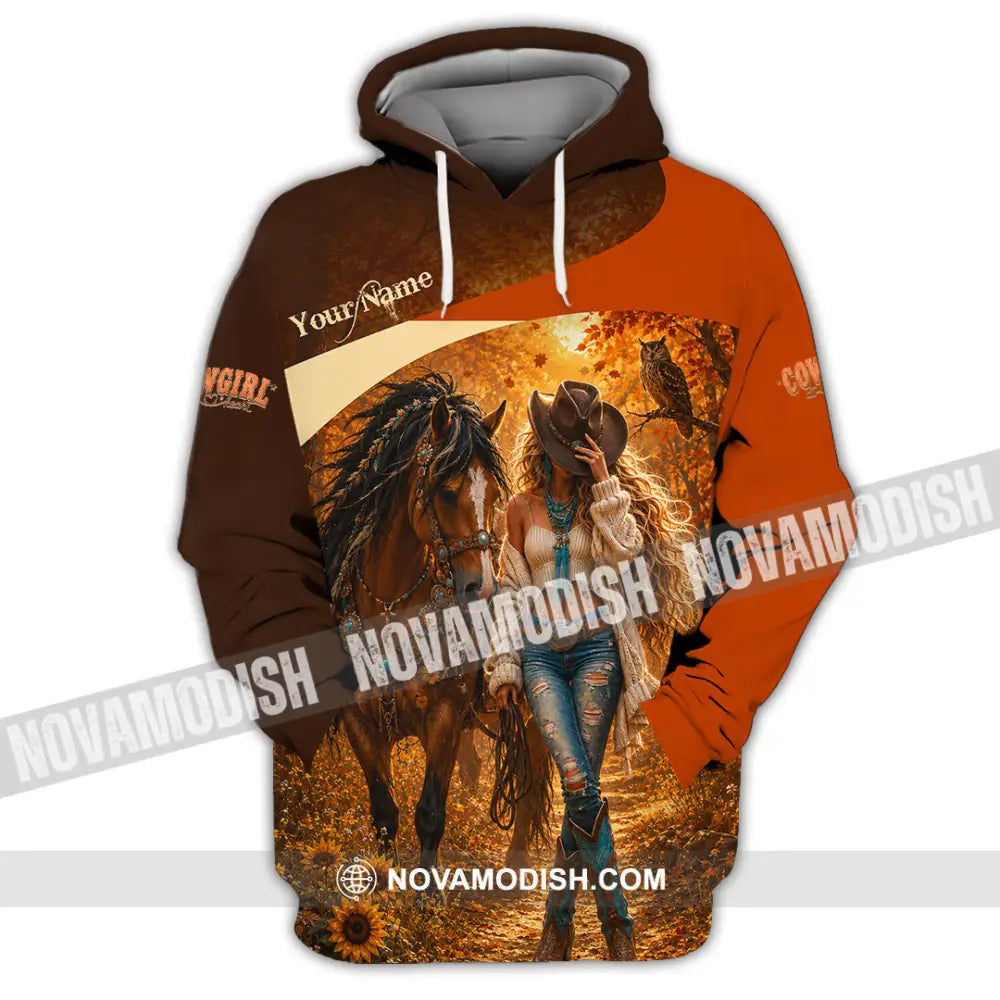 Women Shirt - Custom Cowgirl Shirt - Hoodie / S - T-shirt