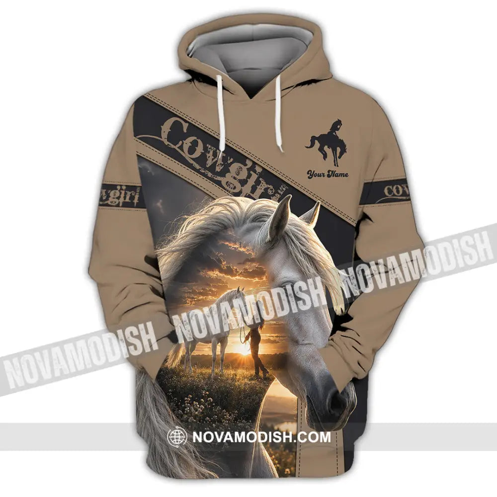 Women Shirt - Custom Cowgirl Shirt - Hoodie / S - T-shirt