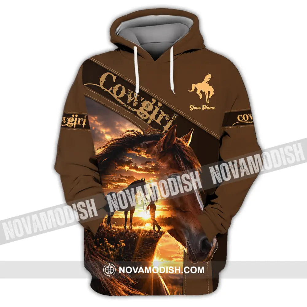Women Shirt - Custom Cowgirl Shirt - Hoodie / S - T-shirt