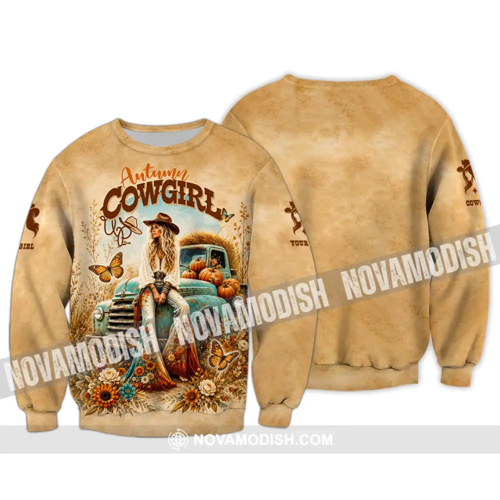 Women Shirt - Custom Cowgirl Shirt - Long Sleeve / S - T-shirt