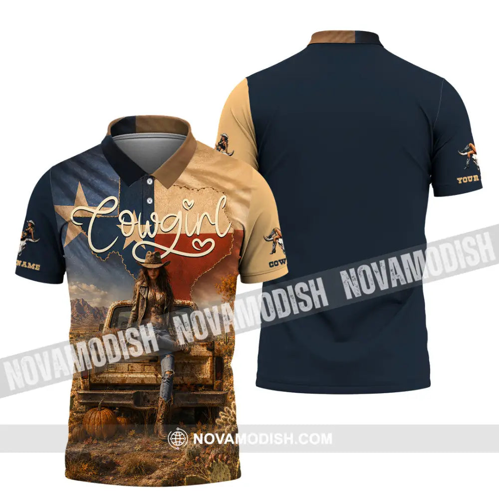 Women Shirt - Custom Cowgirl Shirt - Polo Shirt / S - T-shirt