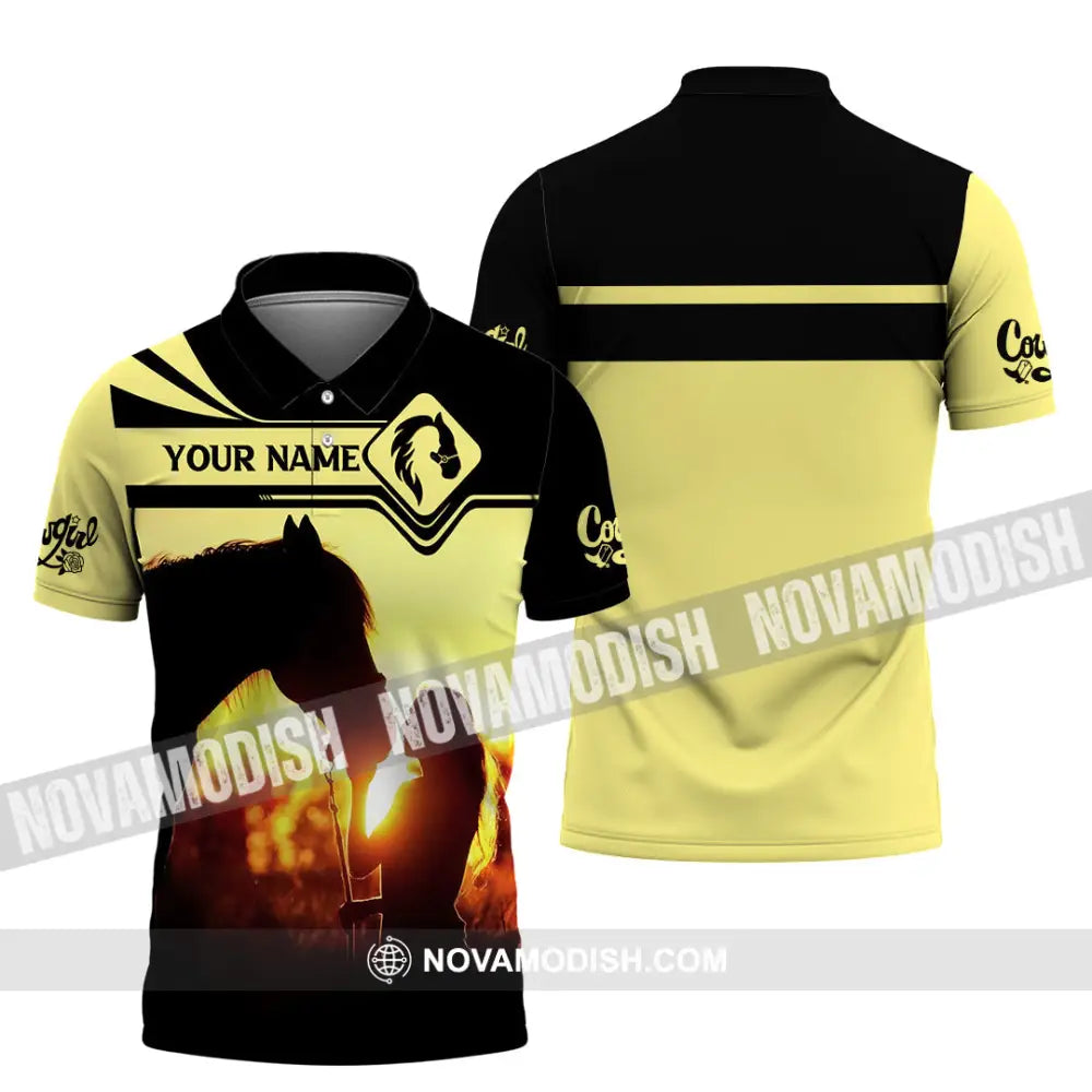 Women Shirt - Custom Cowgirl Shirt - Polo Shirt / S - T-shirt