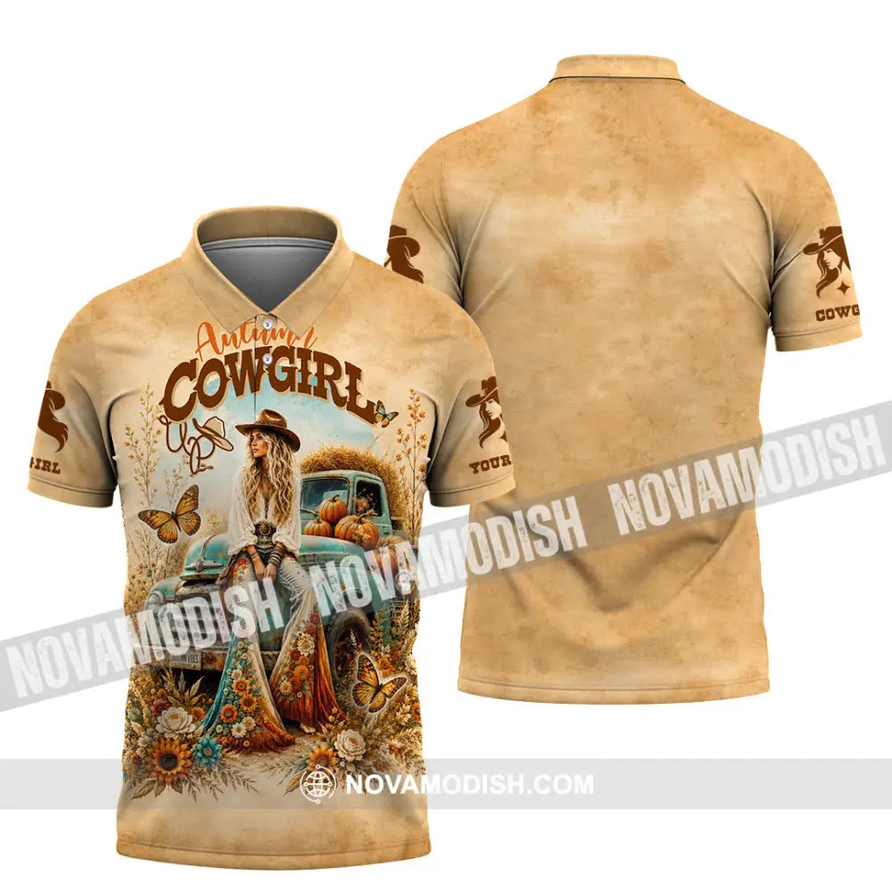 Women Shirt - Custom Cowgirl Shirt - Polo Shirt / S - T-shirt