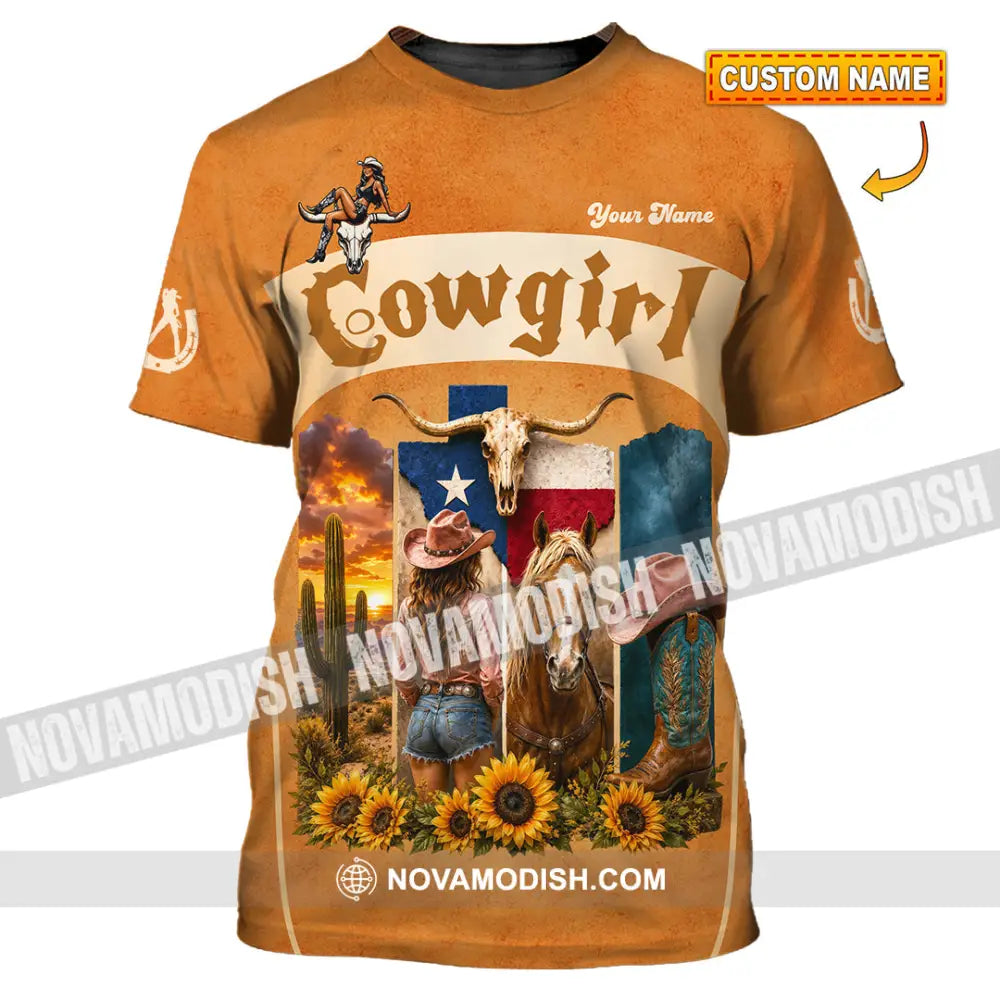 Women Shirt - Custom Cowgirl Shirt - T-shirt