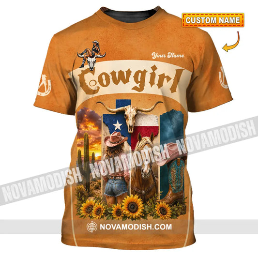 Women Shirt - Custom Cowgirl Shirt - T-shirt