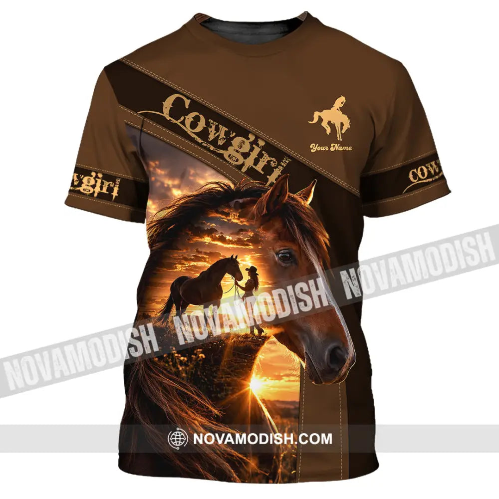 Women Shirt - Custom Cowgirl Shirt - T-Shirt / S - T-shirt