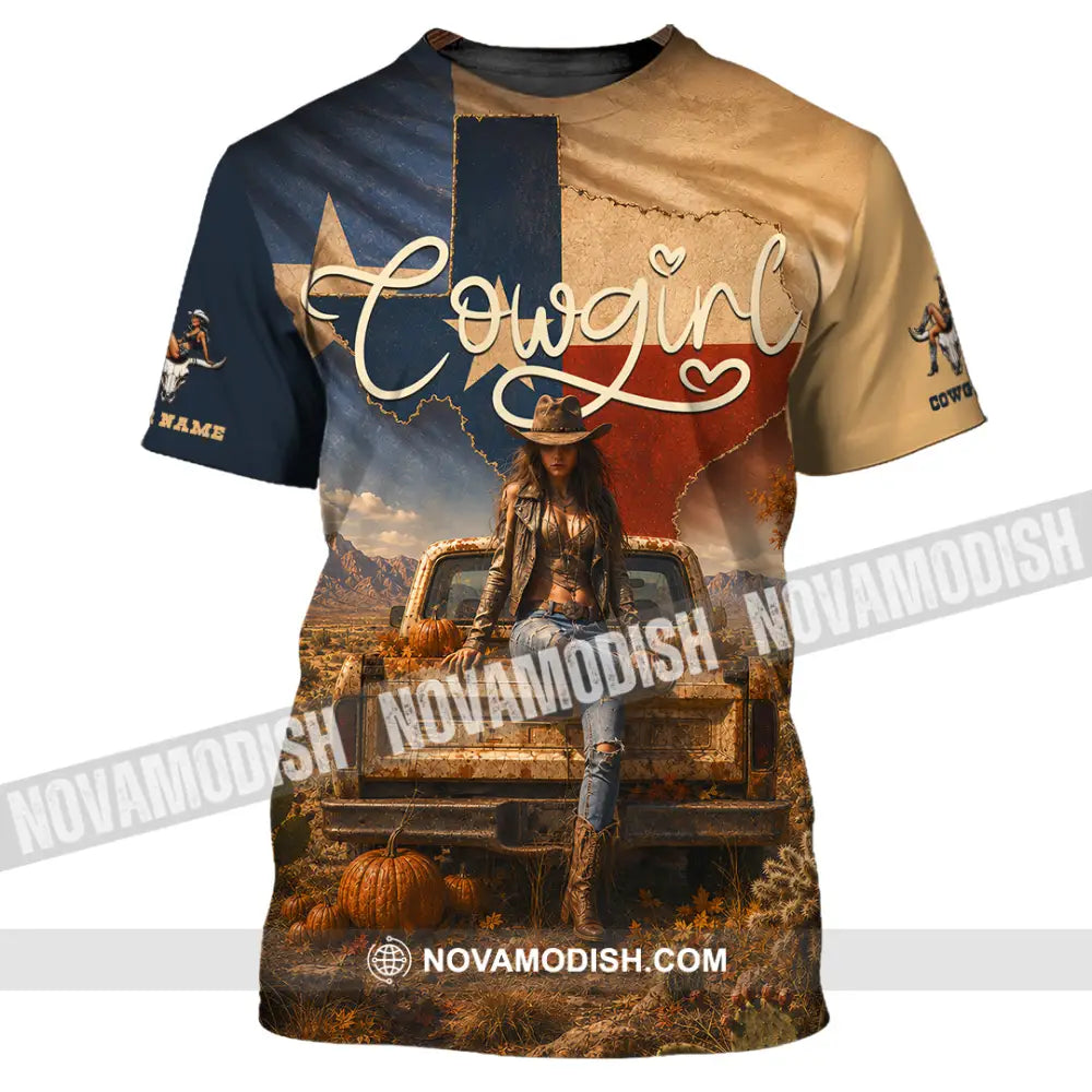 Women Shirt - Custom Cowgirl Shirt - T-Shirt / S - T-shirt