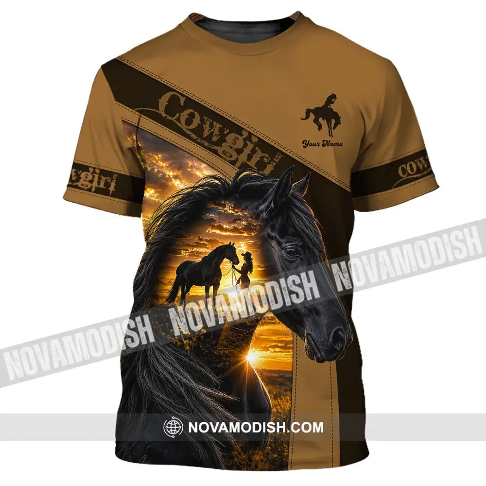 Women Shirt - Custom Cowgirl Shirt - T-Shirt / S - T-shirt