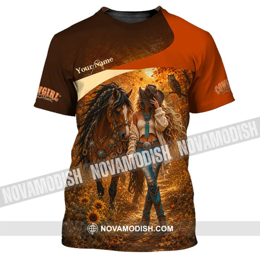 Women Shirt - Custom Cowgirl Shirt - T-Shirt / S - T-shirt