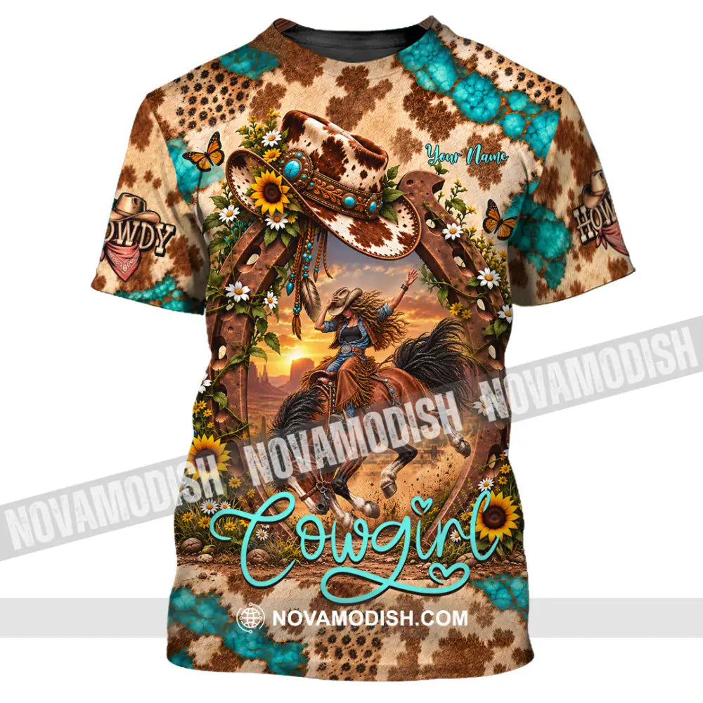 Women Shirt - Custom Cowgirl Shirt - T-Shirt / S - T-shirt