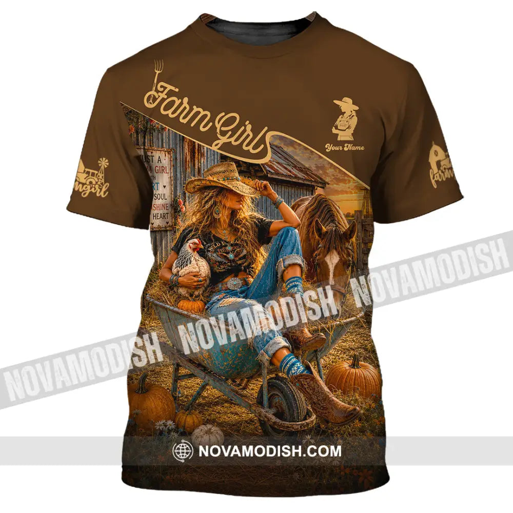 Women Shirt - Custom Cowgirl Shirt - T-Shirt / S - T-shirt