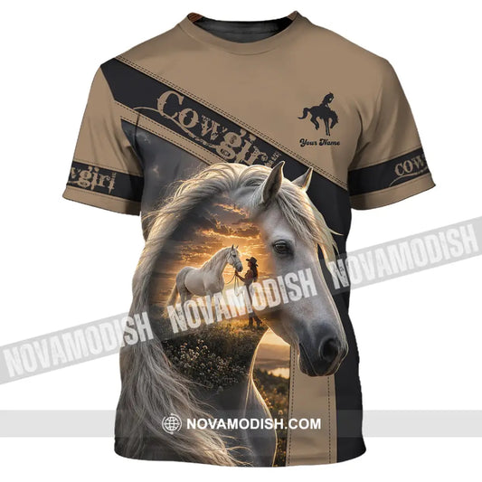 Women Shirt - Custom Cowgirl Shirt - T-Shirt / S - T-shirt
