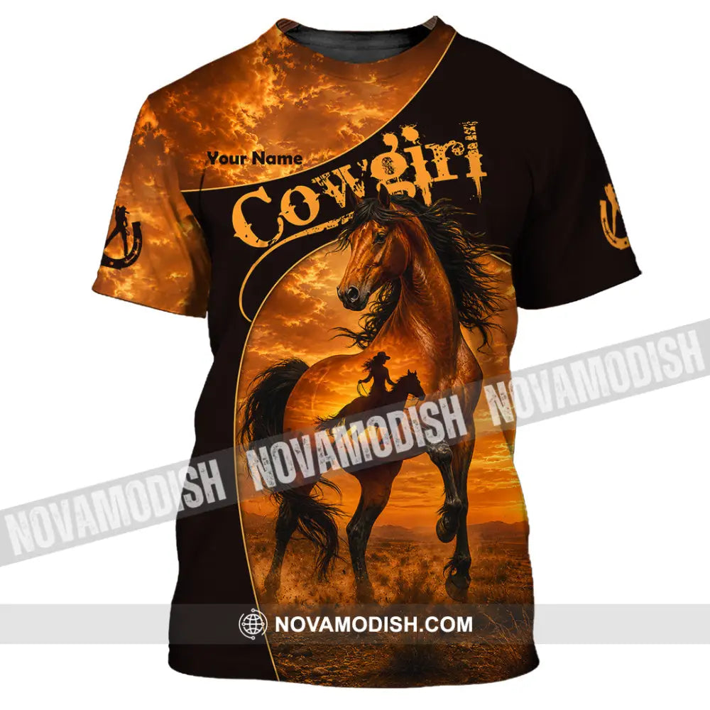 Women Shirt - Custom Cowgirl Shirt - T-Shirt / S - T-shirt