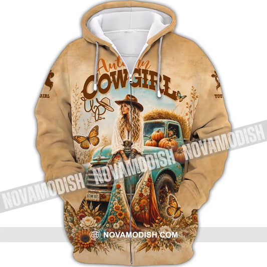Women Shirt - Custom Cowgirl Shirt - Zipper Hoodie / S - T-shirt