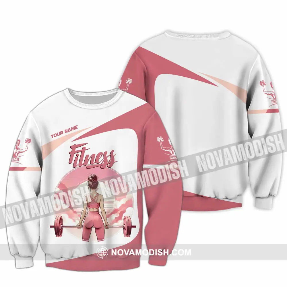 Women Shirt - Custom Fitness Lover Shirt Long Sleeve / S T-shirt