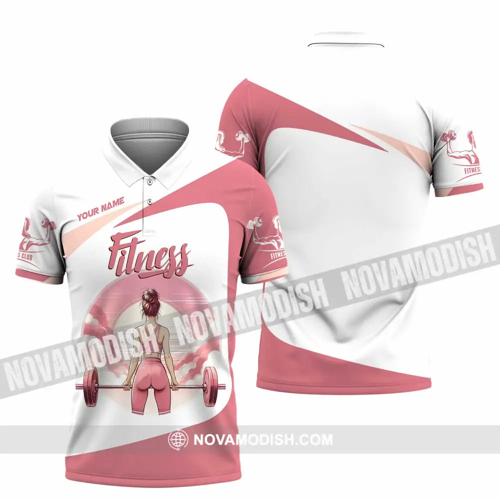 Women Shirt - Custom Fitness Lover Shirt Polo Shirt / S T-shirt