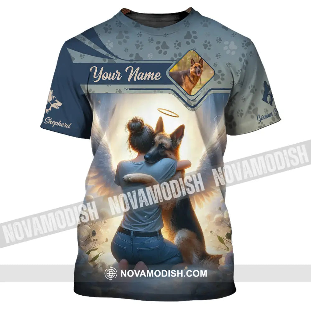 Women Shirt - Custom German Shepherd Shirt T-Shirt / S T-shirt
