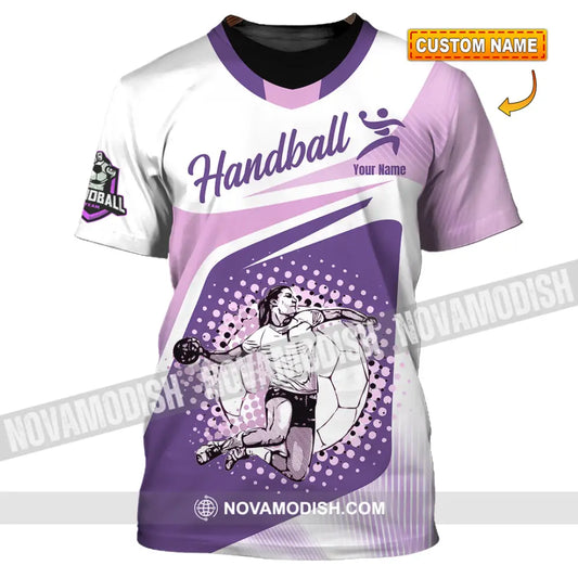 Women Shirt - Custom Handball 3D Shirt - T-shirt