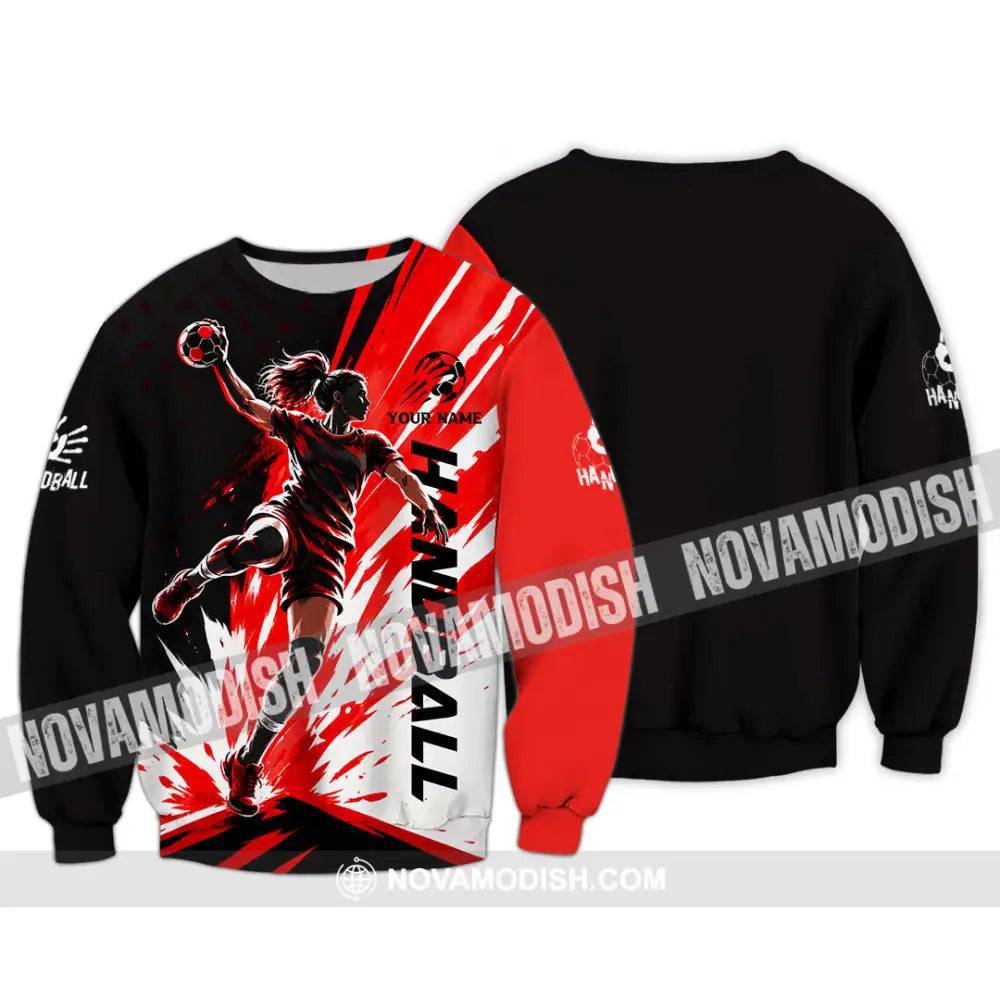 Women Shirt - Custom Handball Shirt - Long Sleeve / S - T-shirt