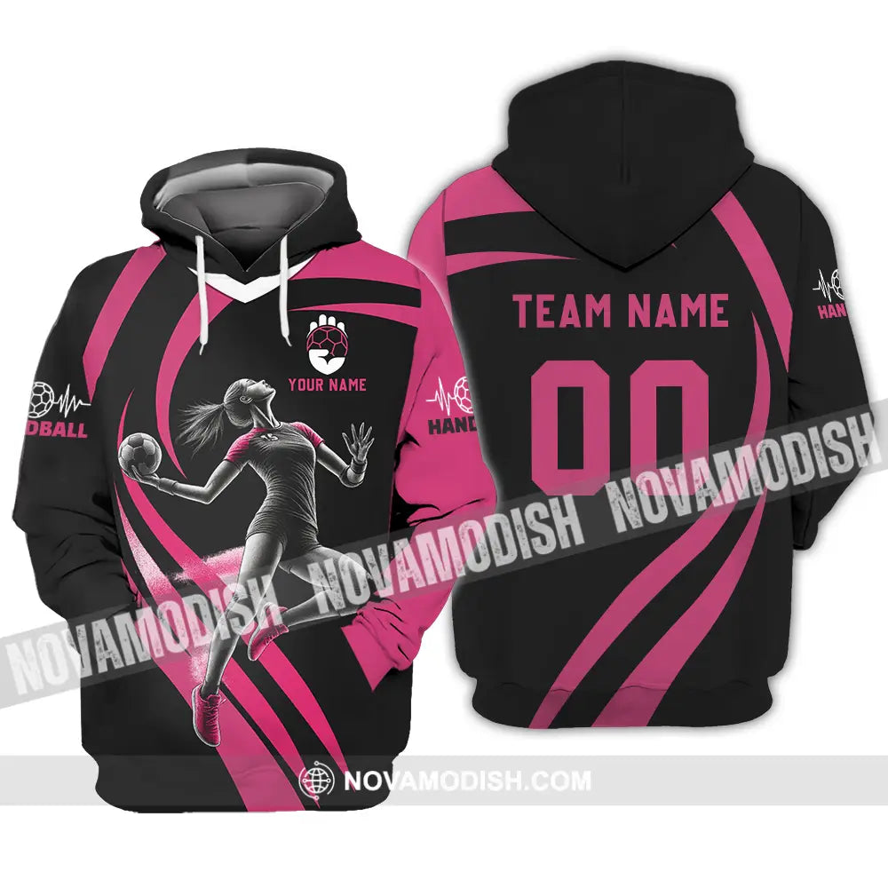 Women Shirt - Custom Handball Player Shirt Hoodie / S T-shirt