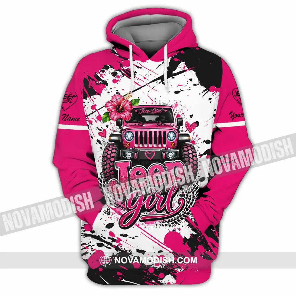 Women Shirt - Custom Jeep Girl Shirt - Hoodie / S - T-shirt