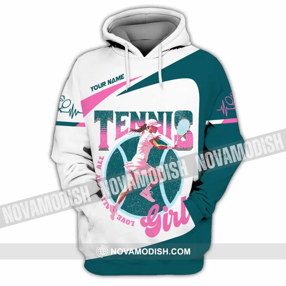 Women Shirt - Custom Love All Play All Tennis Lover Shirt Hoodie / S T-shirt