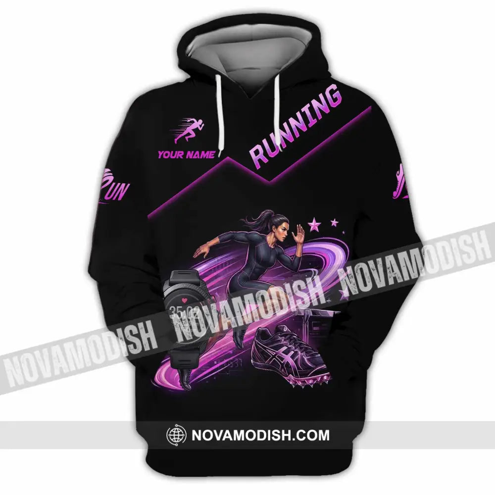 Women Shirt - Custom Running Shirt - Hoodie / S - T-shirt