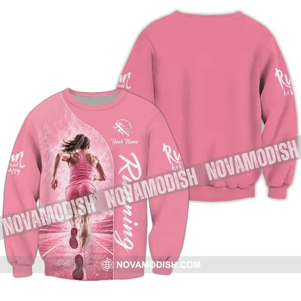 Women Shirt - Custom Running Shirt - Long Sleeve / S - T-shirt