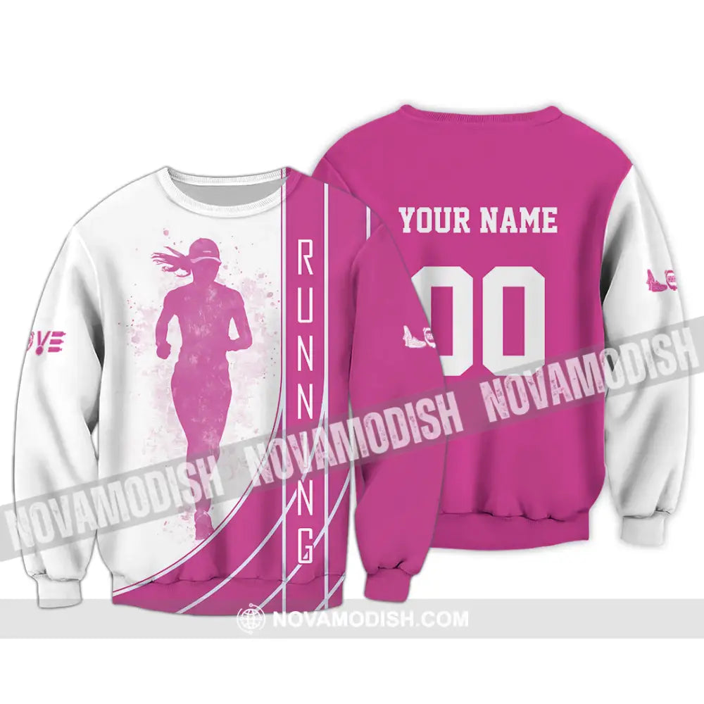 Women Shirt - Custom Running Lover Shirt Long Sleeve / S T-shirt