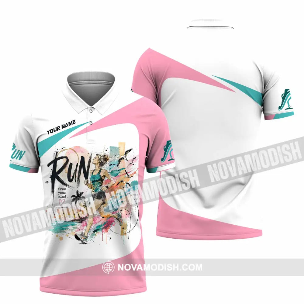 Women Shirt - Custom Running Shirt - Polo Shirt / S - T-shirt