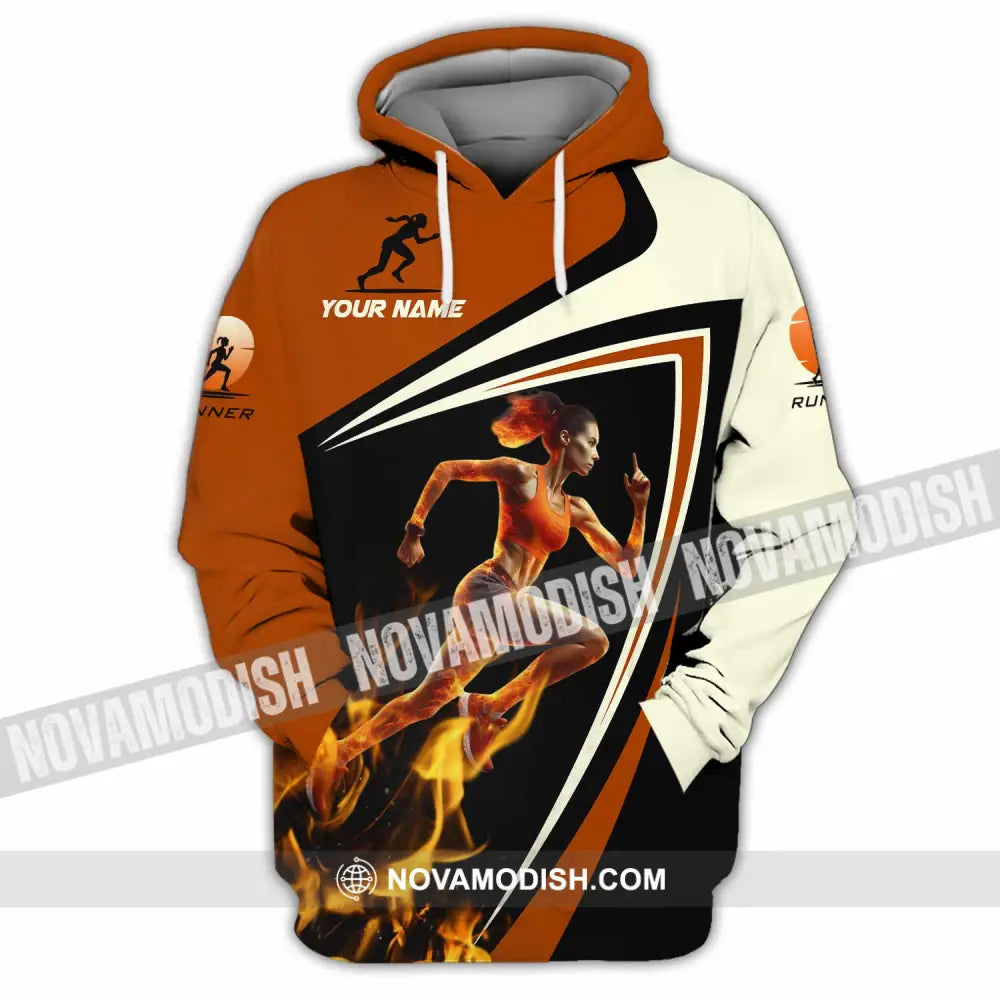 Women Shirt - Custom Running Women Runner Shirt Hoodie / S T-shirt