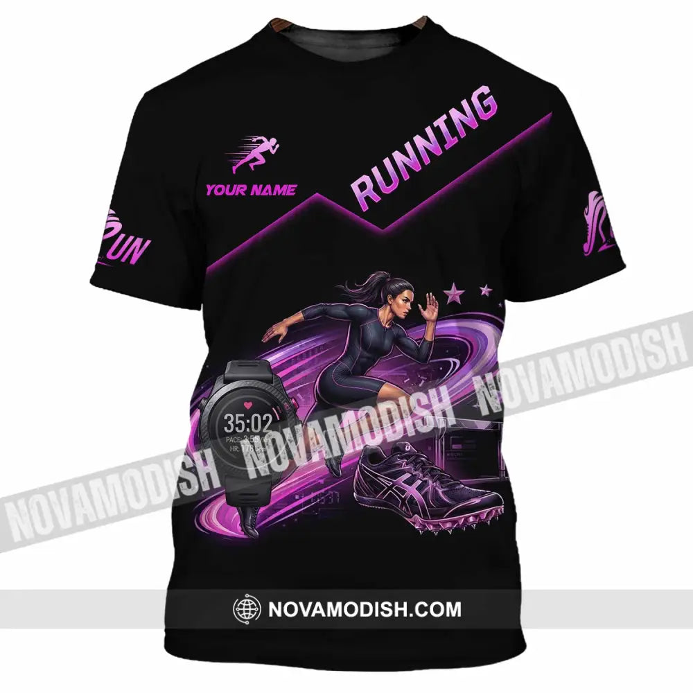 Women Shirt - Custom Running Shirt - T-Shirt / S - T-shirt